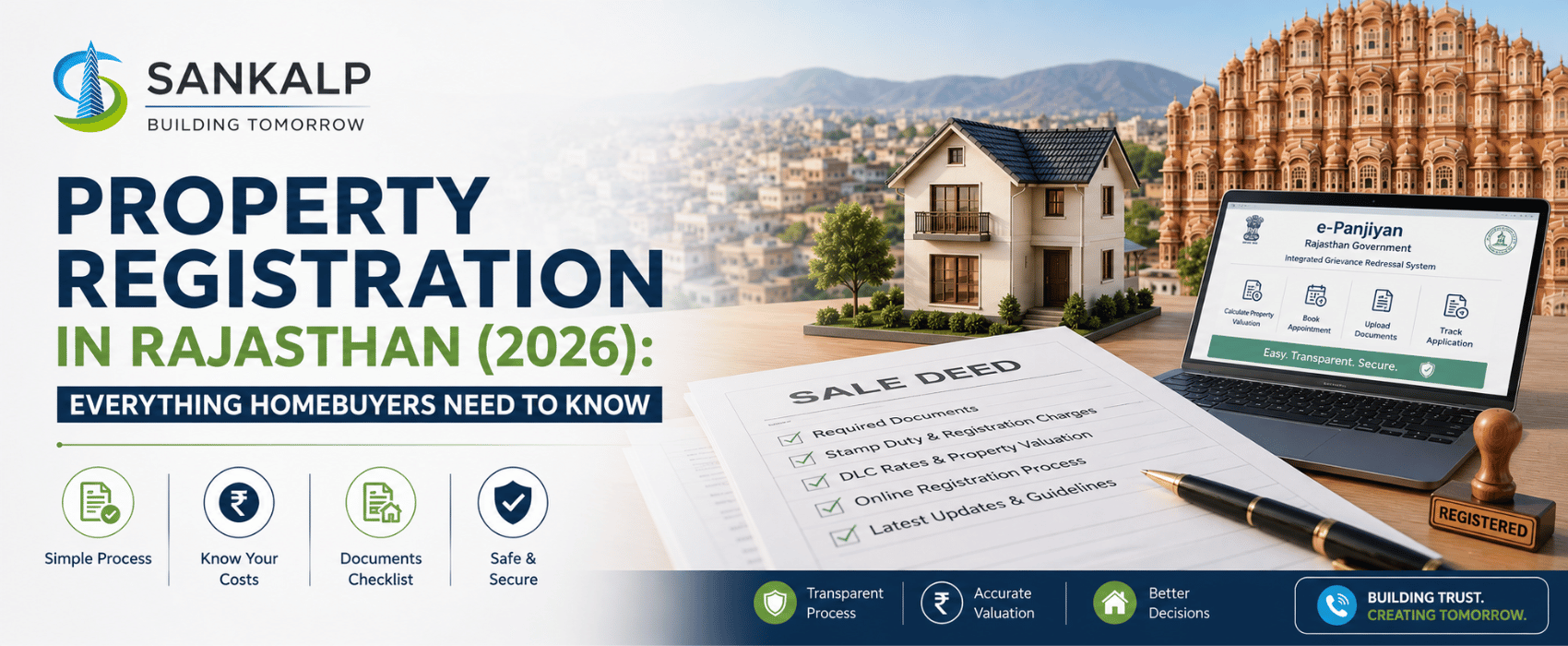 Property registration in Rajasthan (2026): everything homebuyers need to know